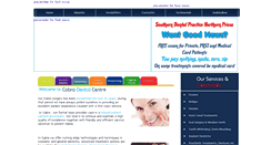 Desktop Screenshot of cabradental.com